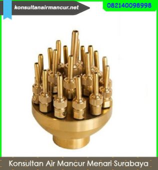 Jual nozzle air mancur adjust blossom surabaya dan jakarta