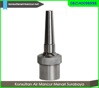 Jual nozzle air mancur murah stainless steel single shooting