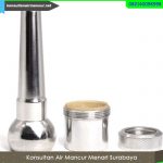 Jual nozzle air mancur murah stainless steel single shooting