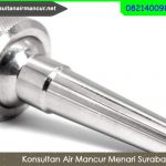 Jual nozzle air mancur murah stainless steel single shooting